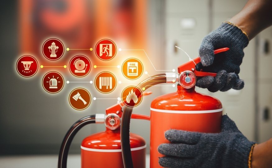 Mapeamento de segurança contra incêndio e plano de evacuação